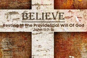 Read more about the article John 11v7-16