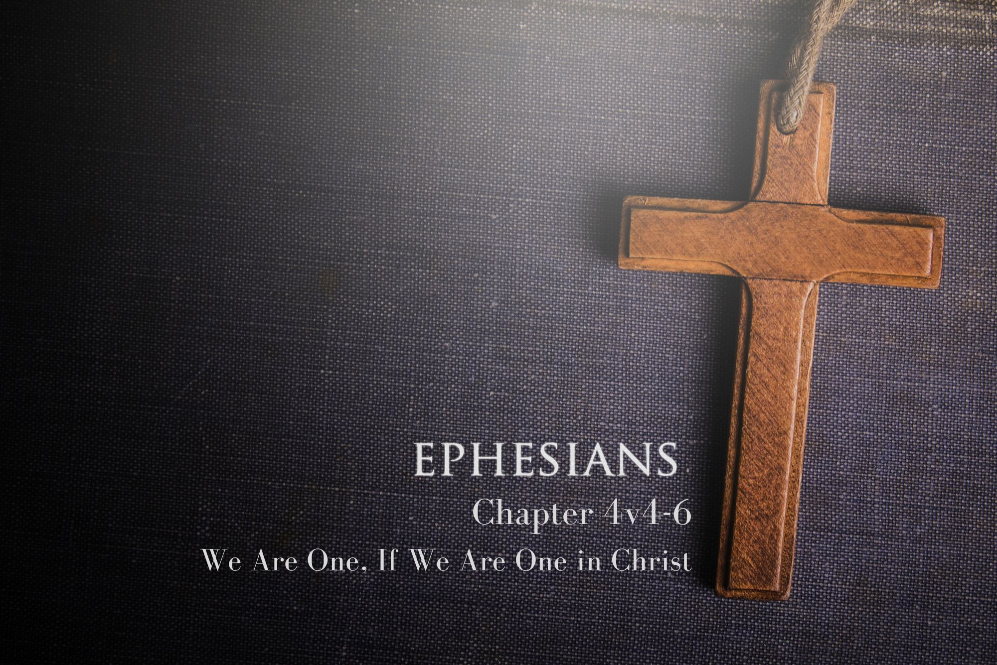 You are currently viewing Ephesians 4v4-6