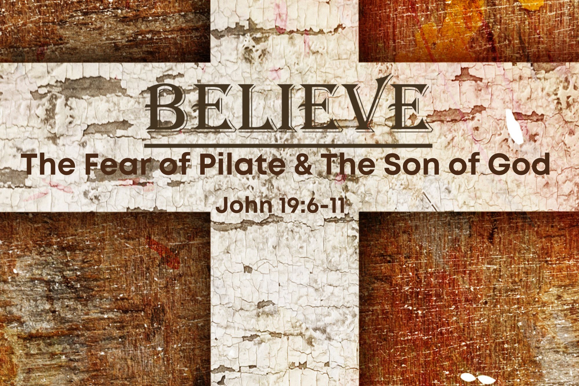 Read more about the article John 19v6-11